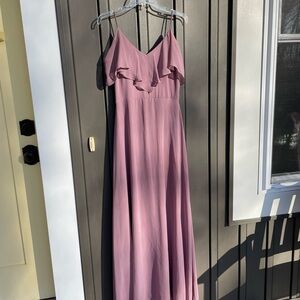 Chic Lavender Maxi Dress